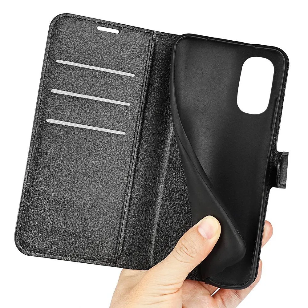 Classic Motorola Moto G52 / Moto G82 flip case - Black