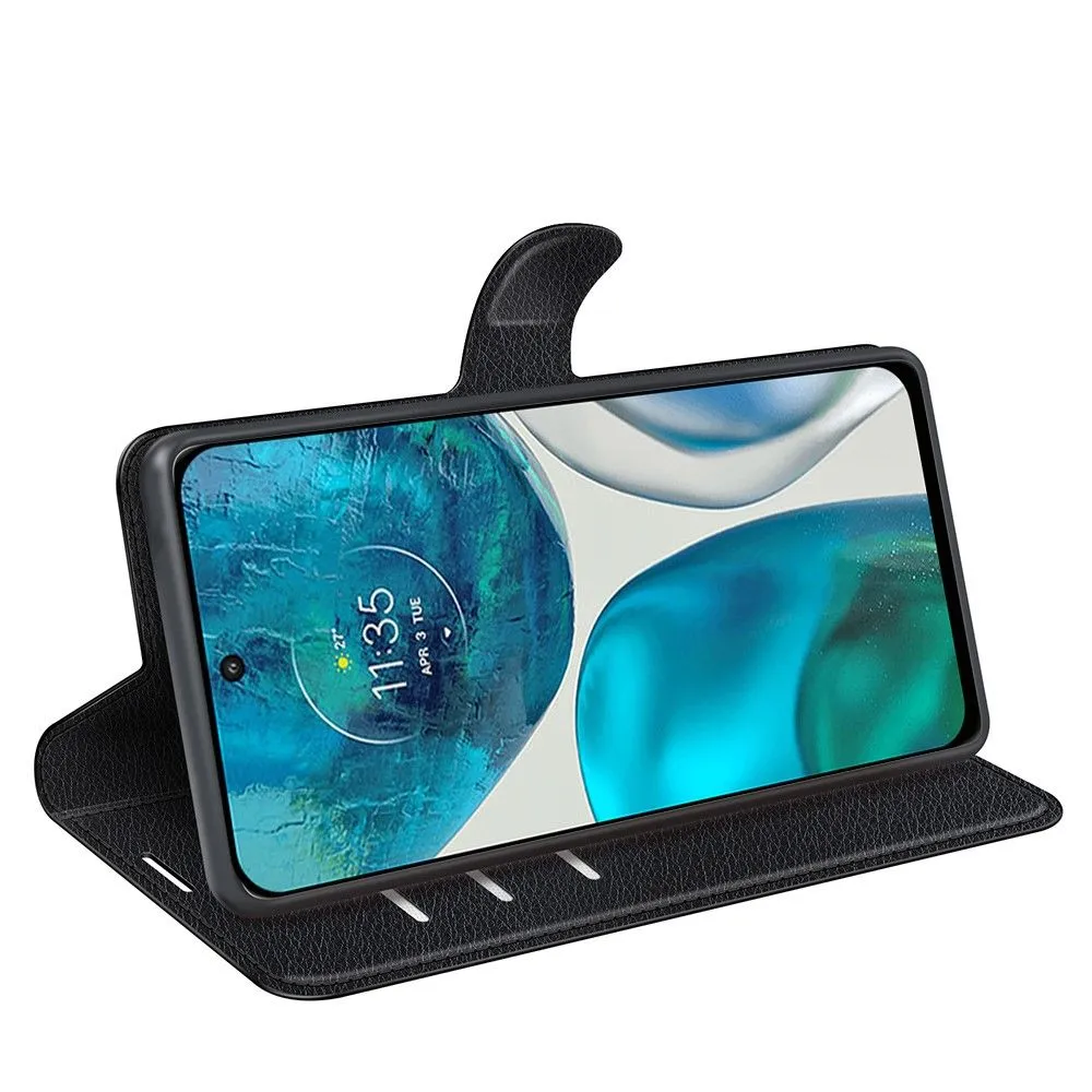 Classic Motorola Moto G52 / Moto G82 flip case - Black