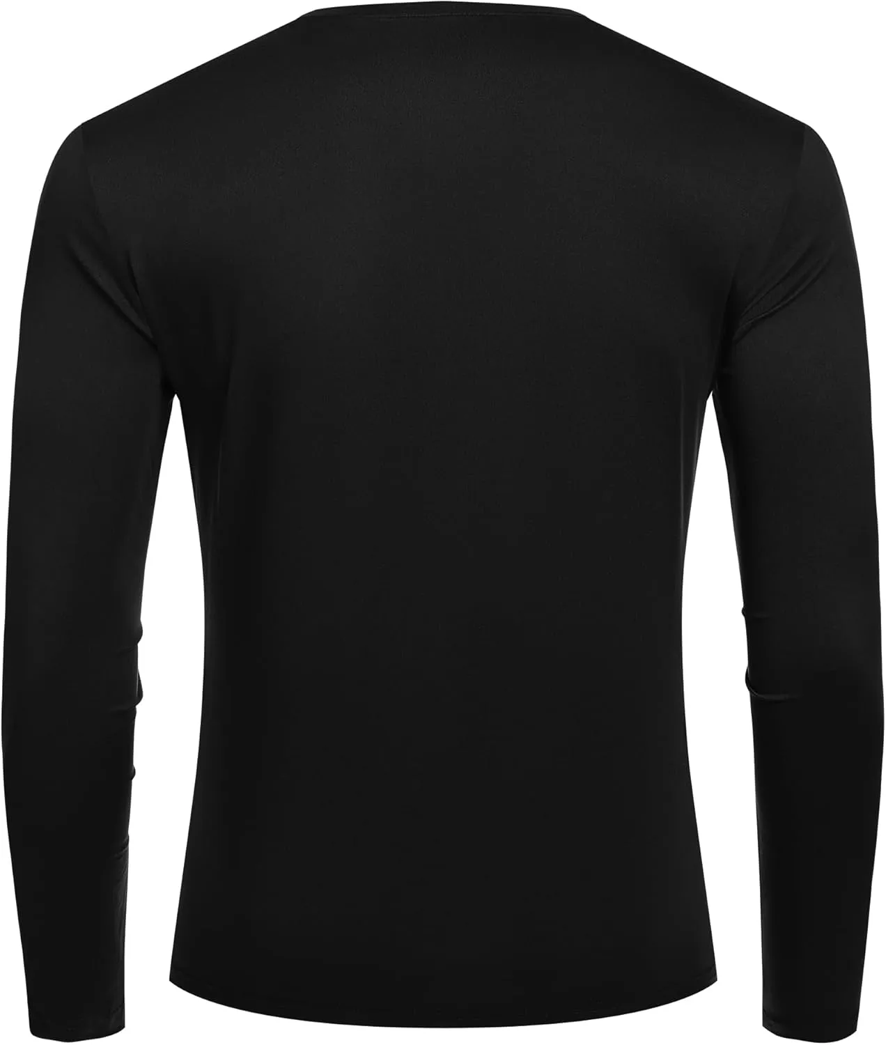 COOFANDY Men's Henley Shirts Long Sleeve Fashion Casual Tee Basic Lightweight T-Shirt