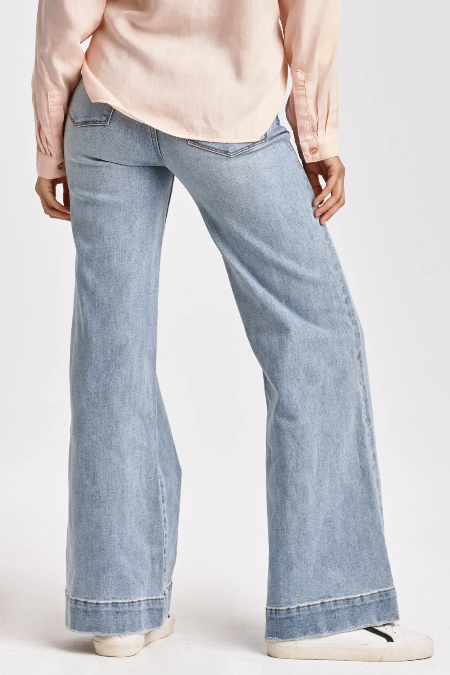Dear John Fiona Montilla Super High Rise Wide Leg Jean