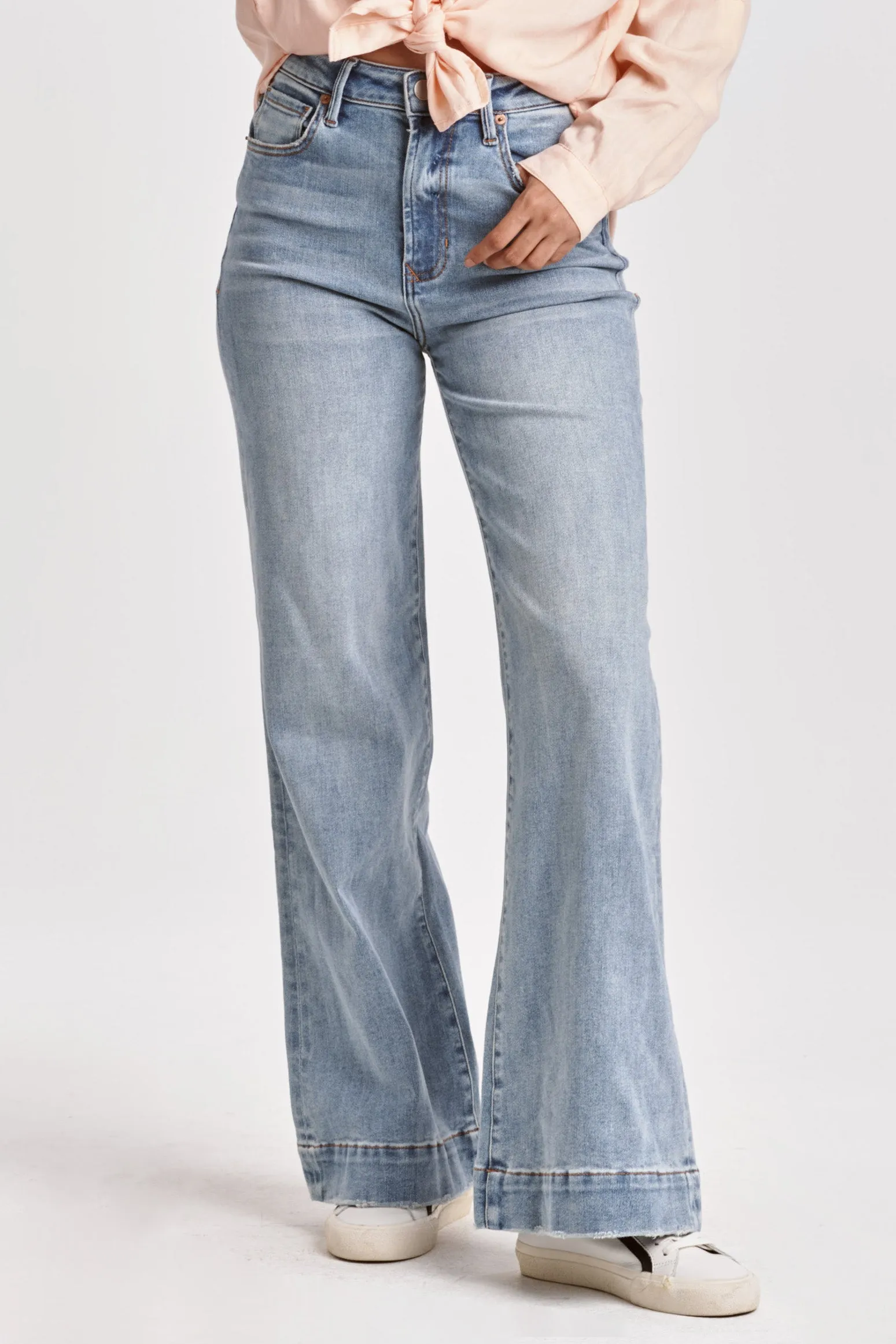 Dear John Fiona Montilla Super High Rise Wide Leg Jean