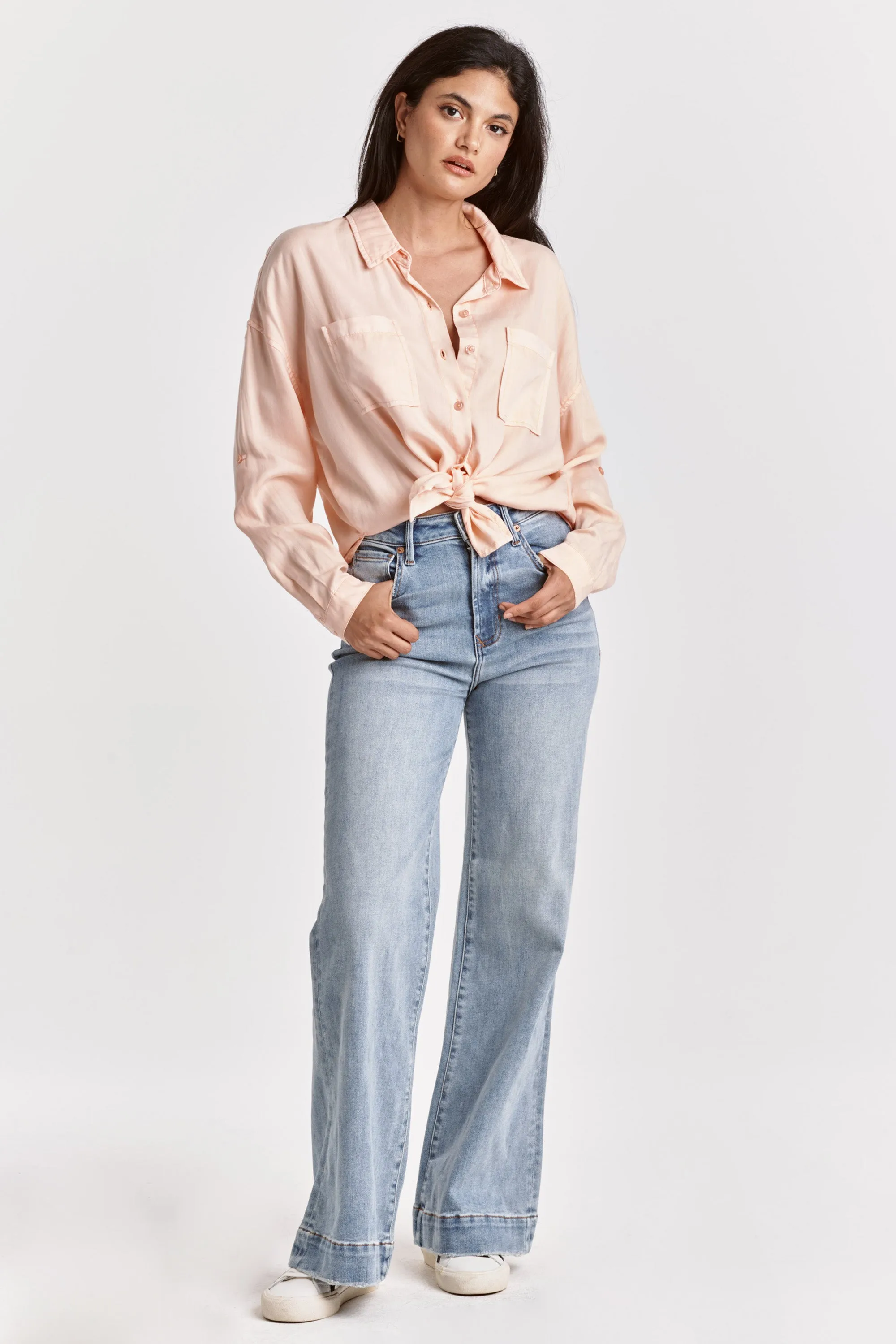 Dear John Fiona Montilla Super High Rise Wide Leg Jean