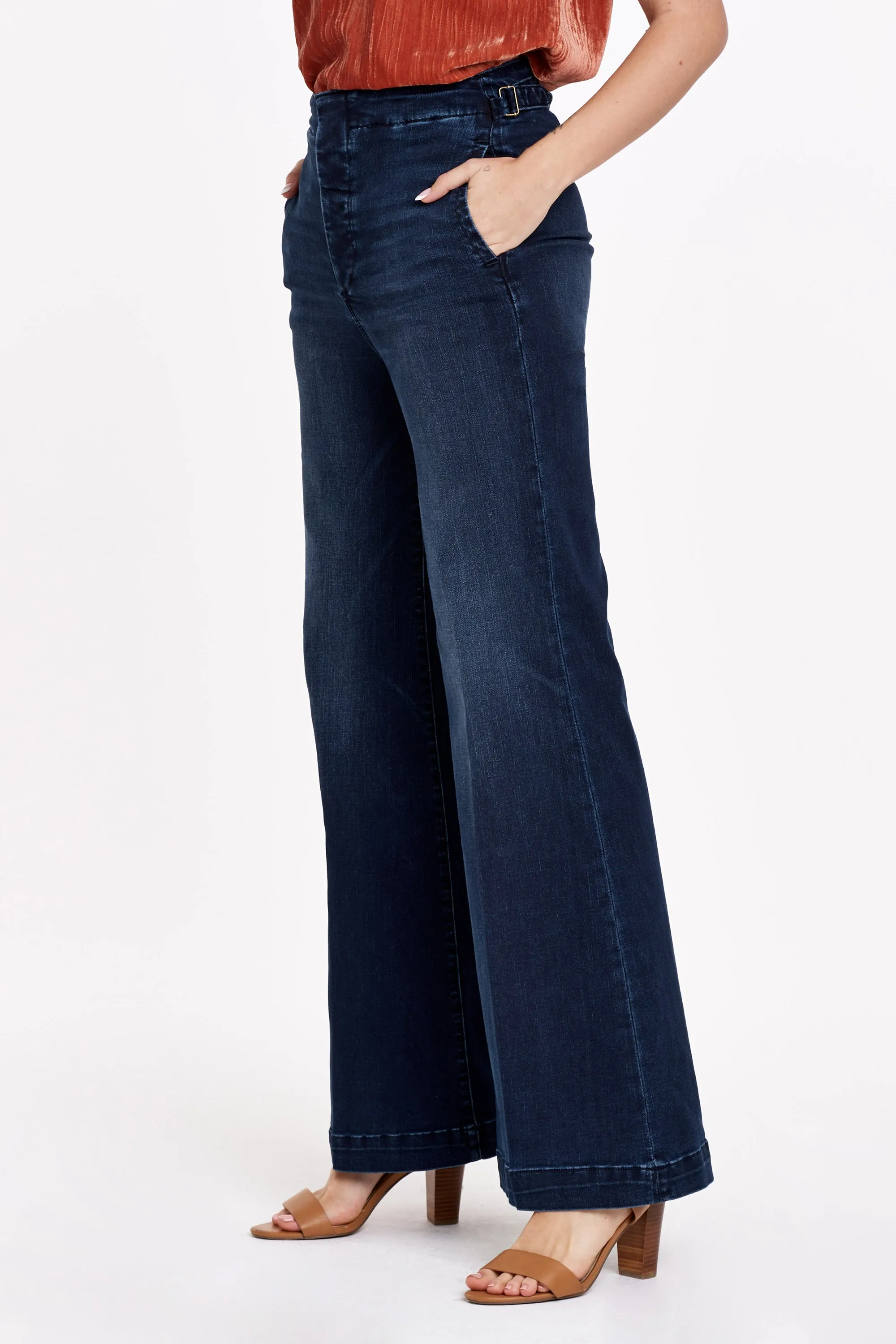 Dear John Marty Super High Rise Wide Leg Jean