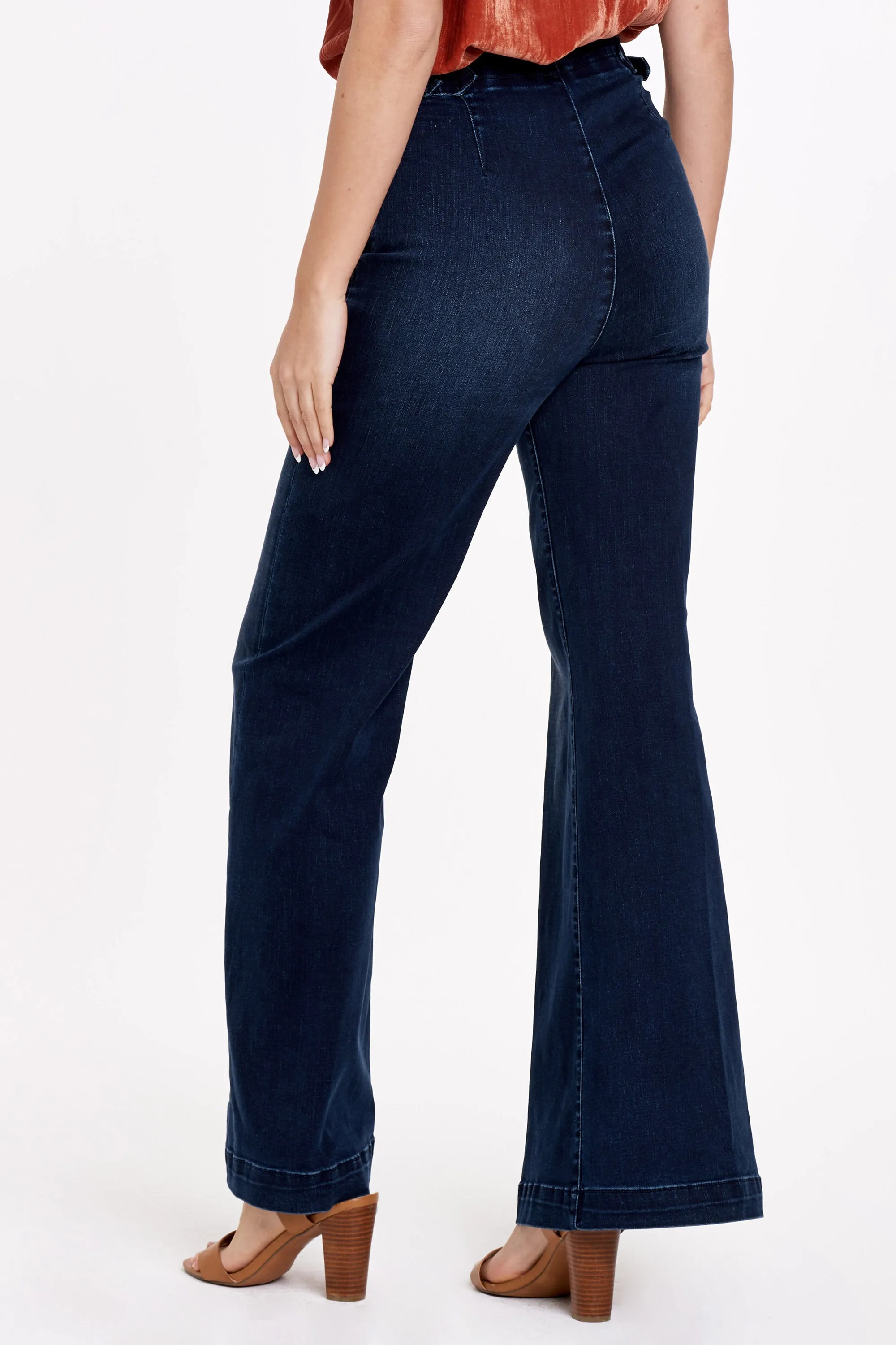 Dear John Marty Super High Rise Wide Leg Jean