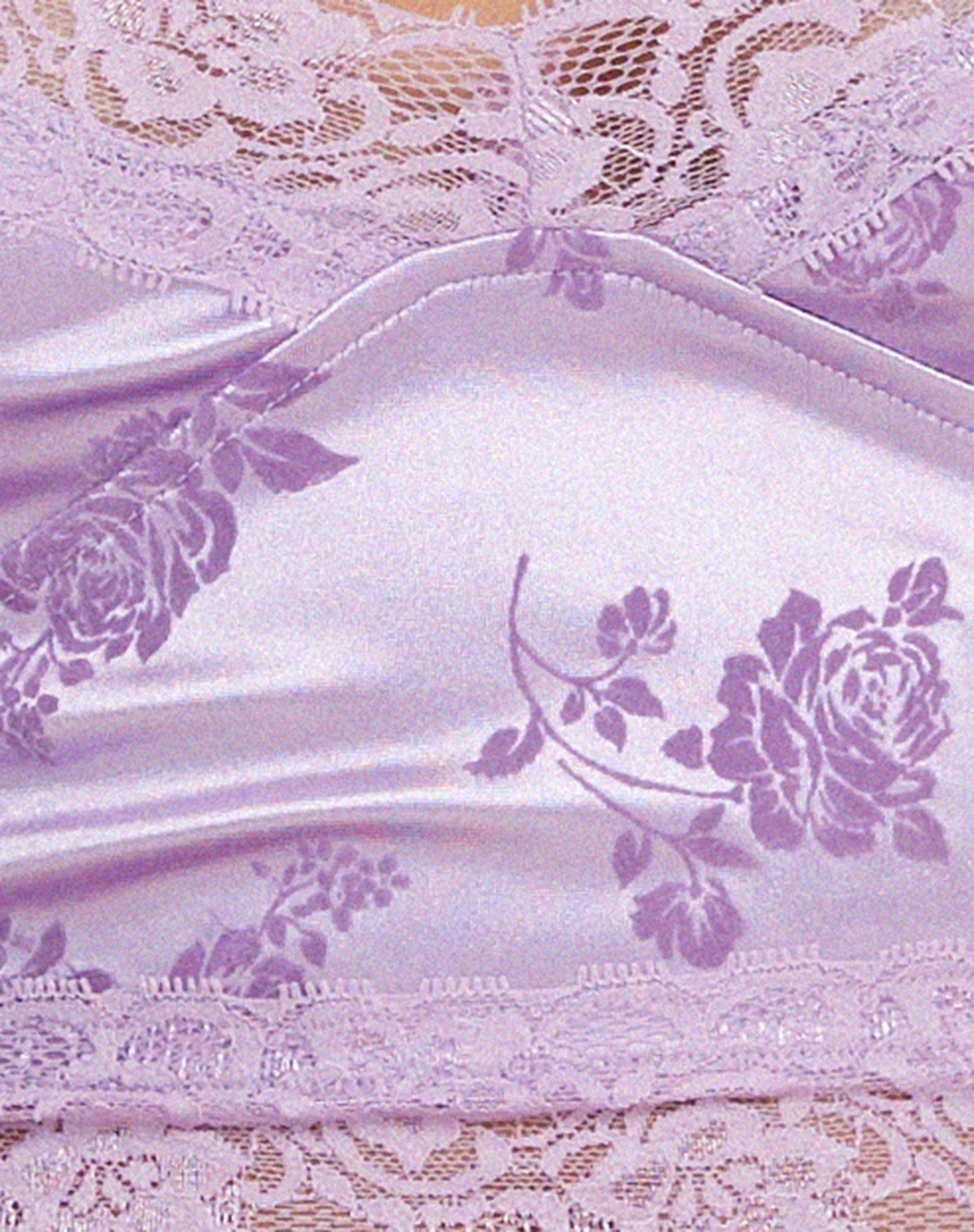 Dyrana Crop Top in Rose Flock Lilac