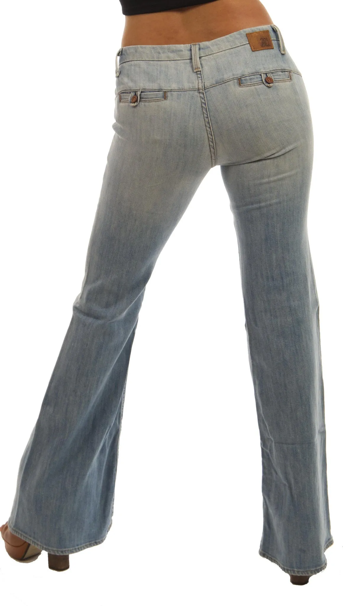 Raven Denim Courtney Trouser Jean in Malibu