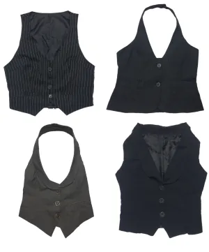 Vintage Vestments: Y2K Women's Waistcoat WMNS-24 (S-118)🌟💥💫